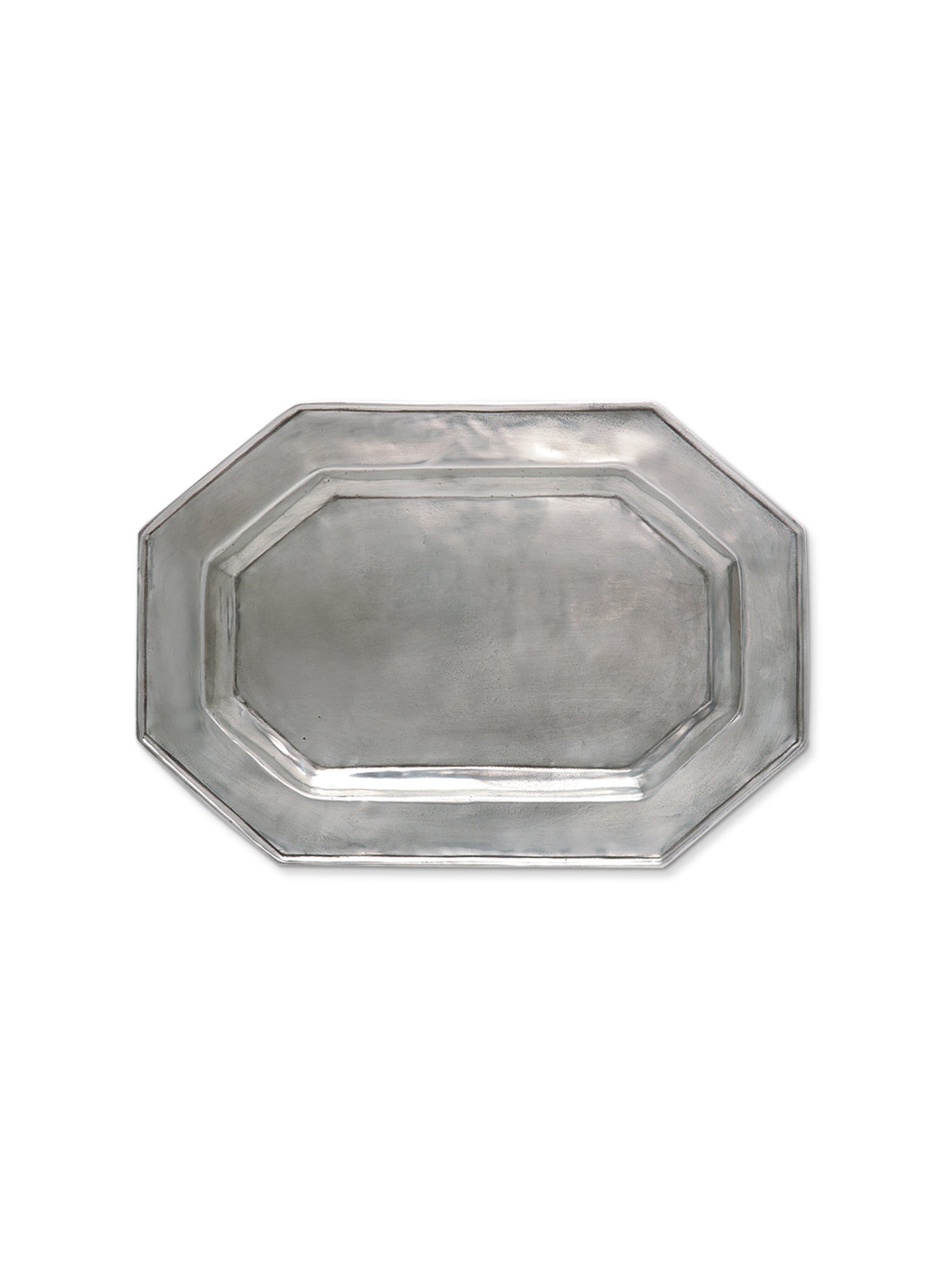 MATCH Pewter Octagonal Tray Weston Table