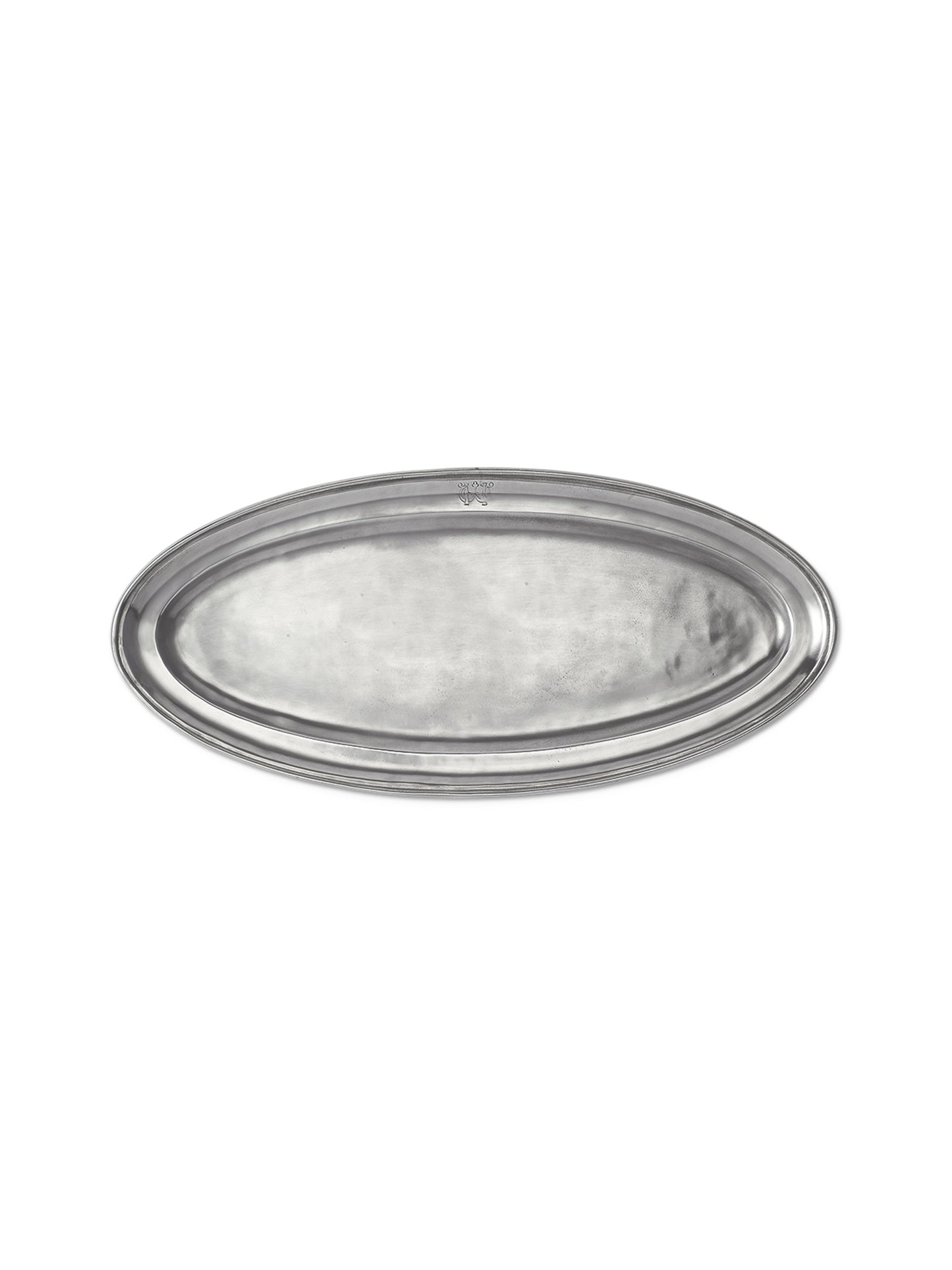 MATCH Pewter Oval Fish Platter Lungo Weston Table