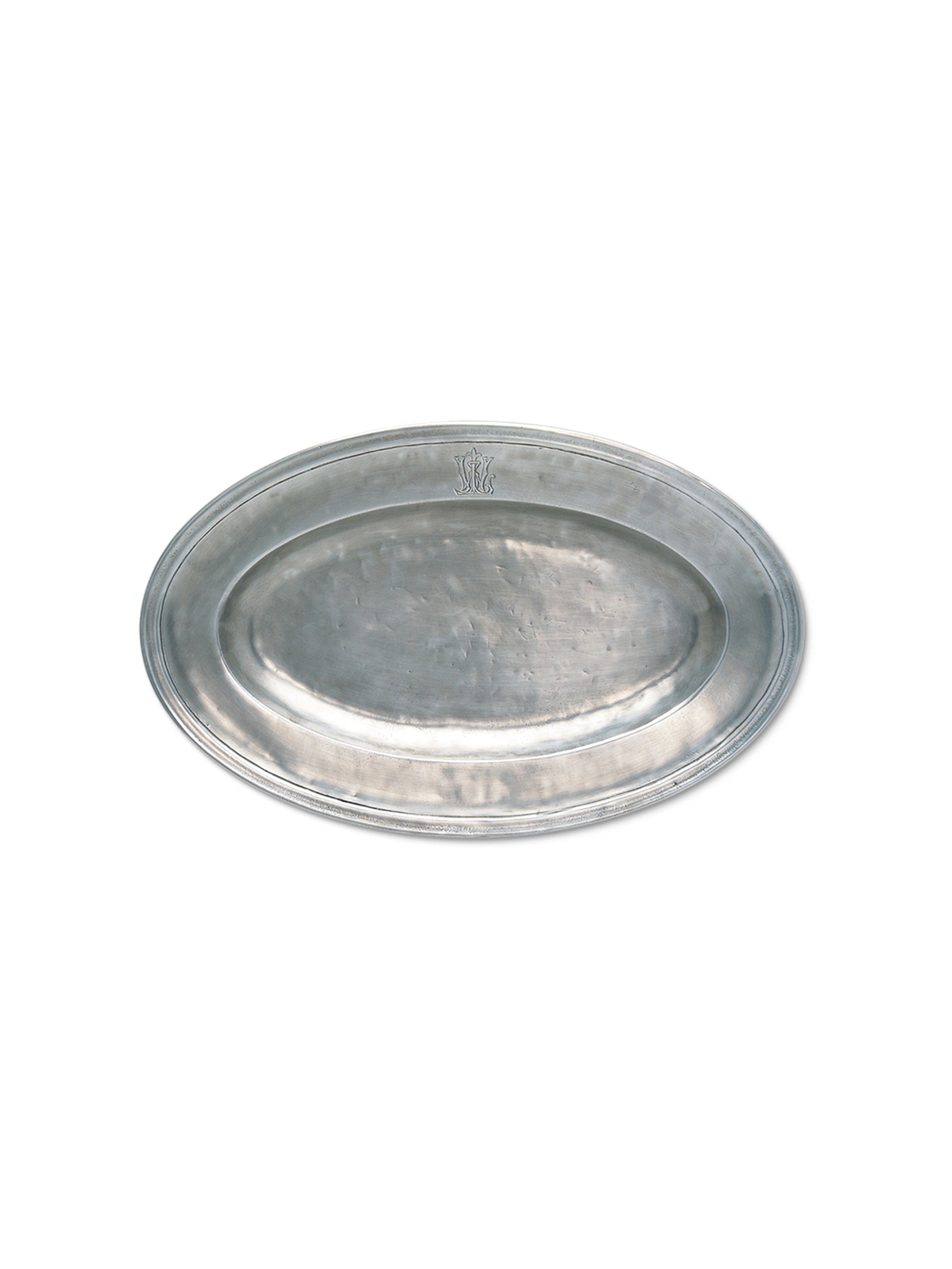 MATCH Pewter Oval Platter WL Weston Table