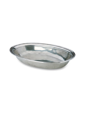  MATCH Pewter Oval Serving Bowl Small Weston Table 