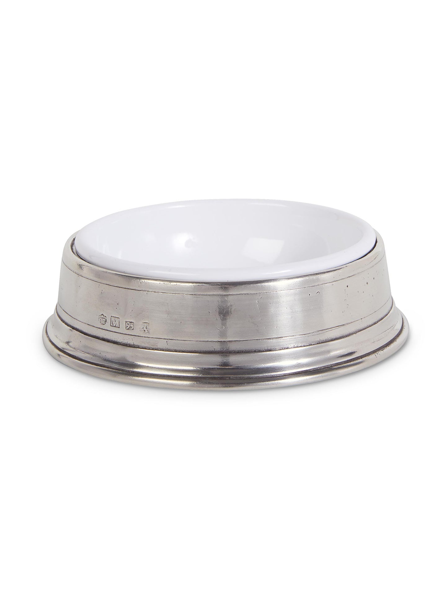 MATCH Pewter Pet Bowl Mini Weston Table