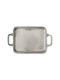 MATCH Pewter Rectangle Trays with Handles Small Weston Table