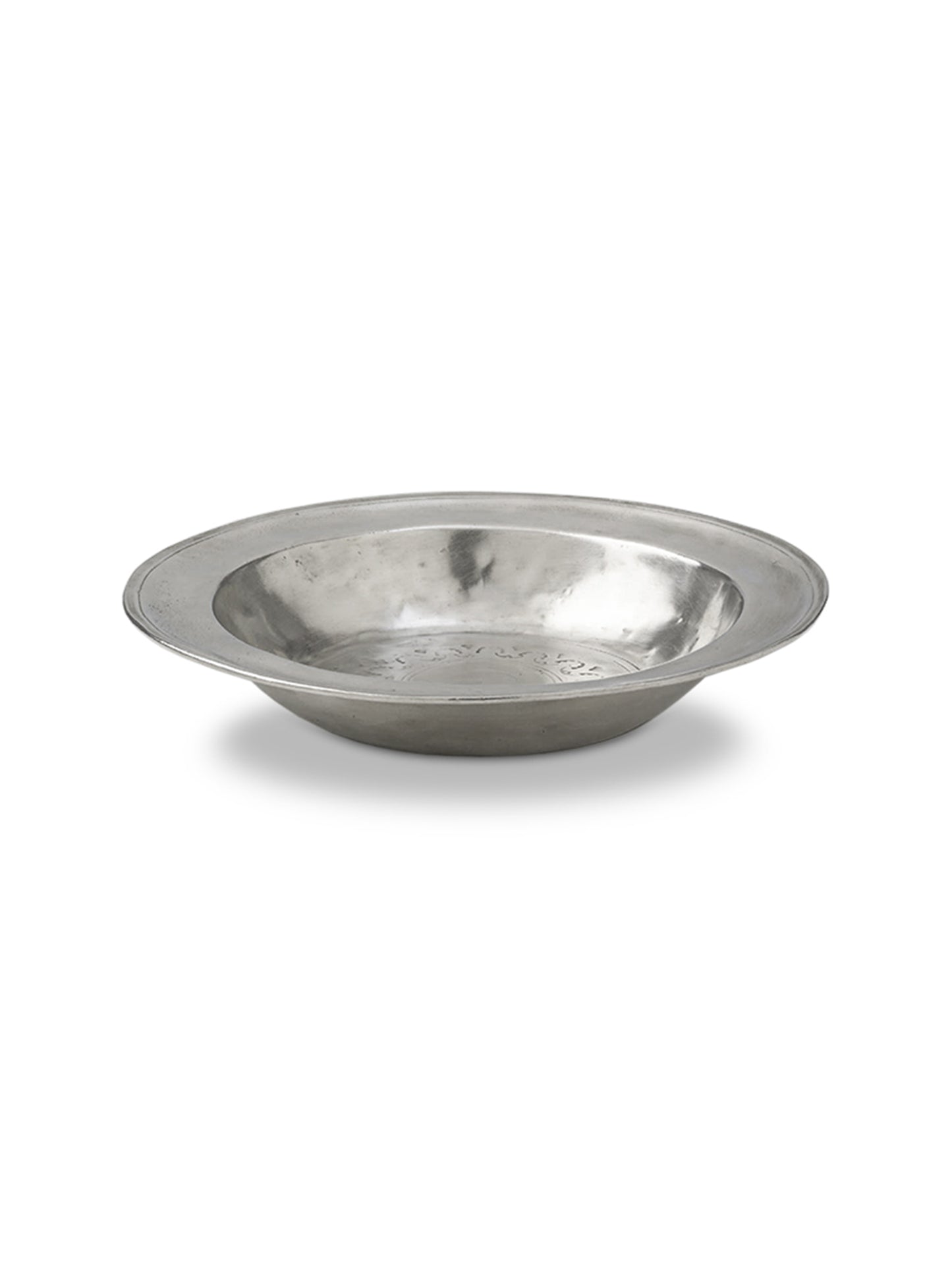 MATCH Pewter Small Wide Rimmed Bowl Weston Table