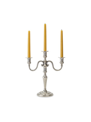  MATCH Pewter Three Flame Candelabra Weston Table 