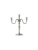 MATCH Pewter Three Flame Candelabra Weston Table