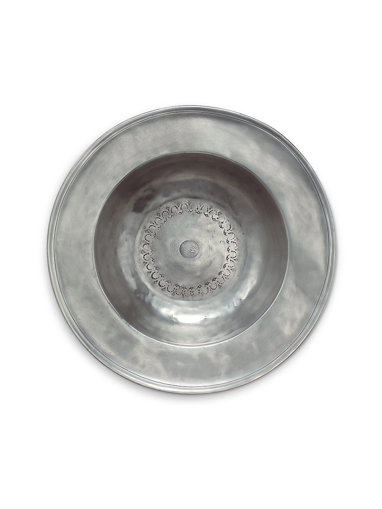MATCH Pewter Wide Rimmed Bowl Weston Table