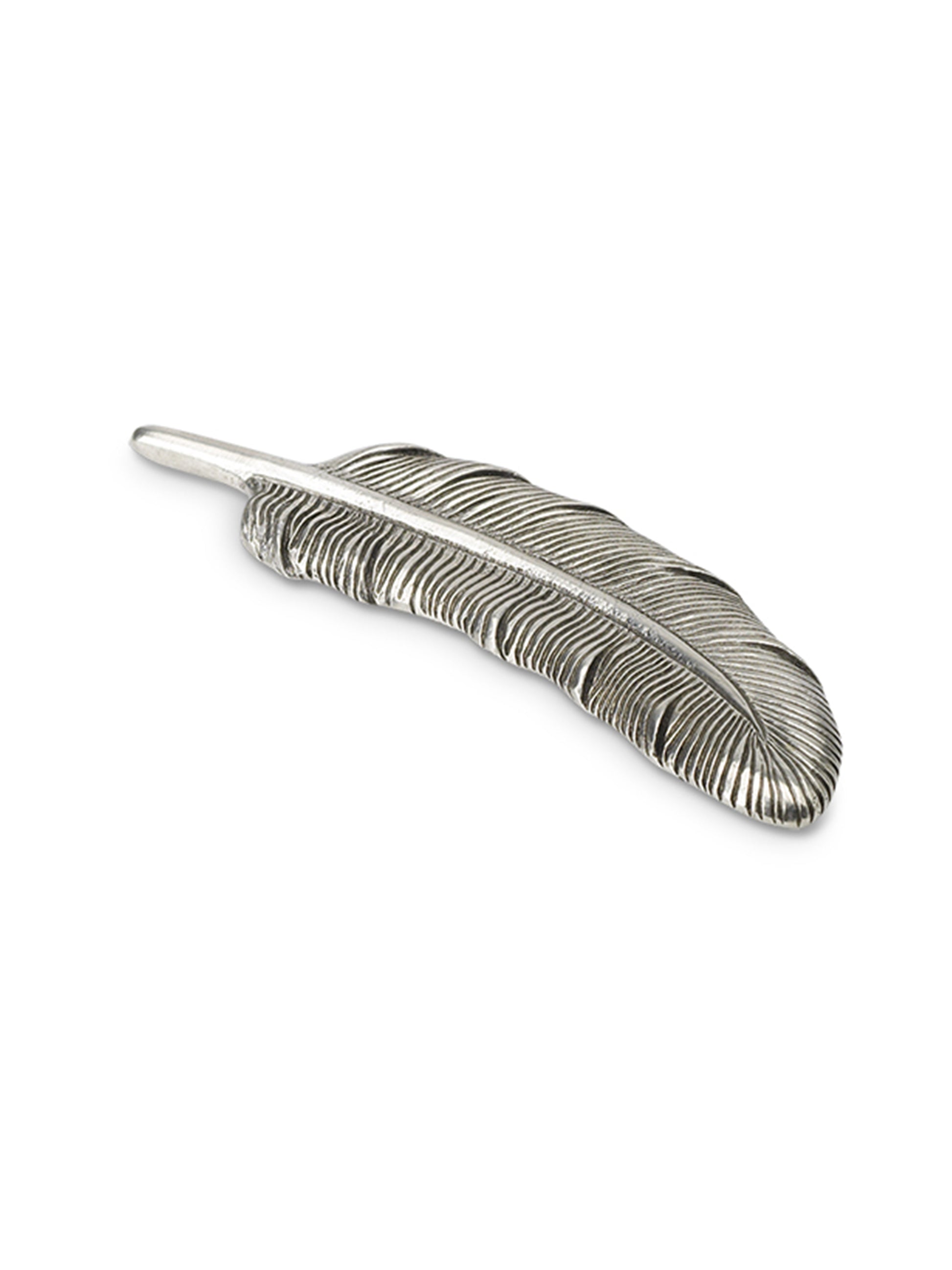 MATCH Pewter Feather Paper Weight Weston Table