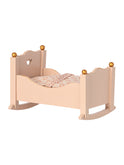 Maileg Baby Mouse Cradle Rose