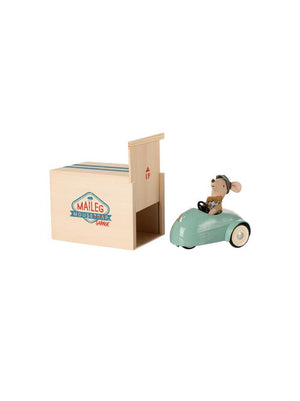  Maileg Mouse Car with Garage  Blue Weston Table 