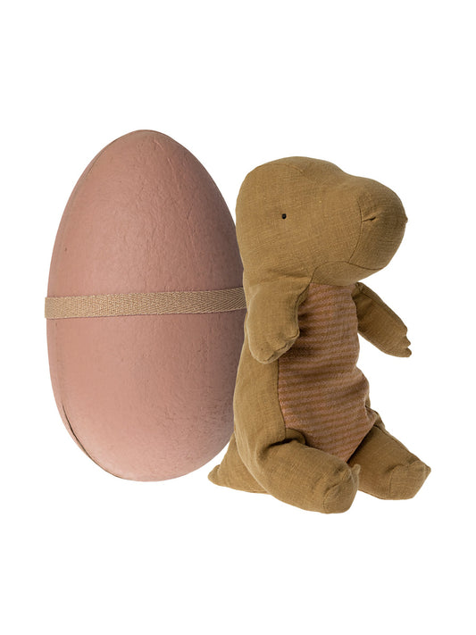 Maileg Gantosaurus in Dark Ocher Egg Medium Weston Table