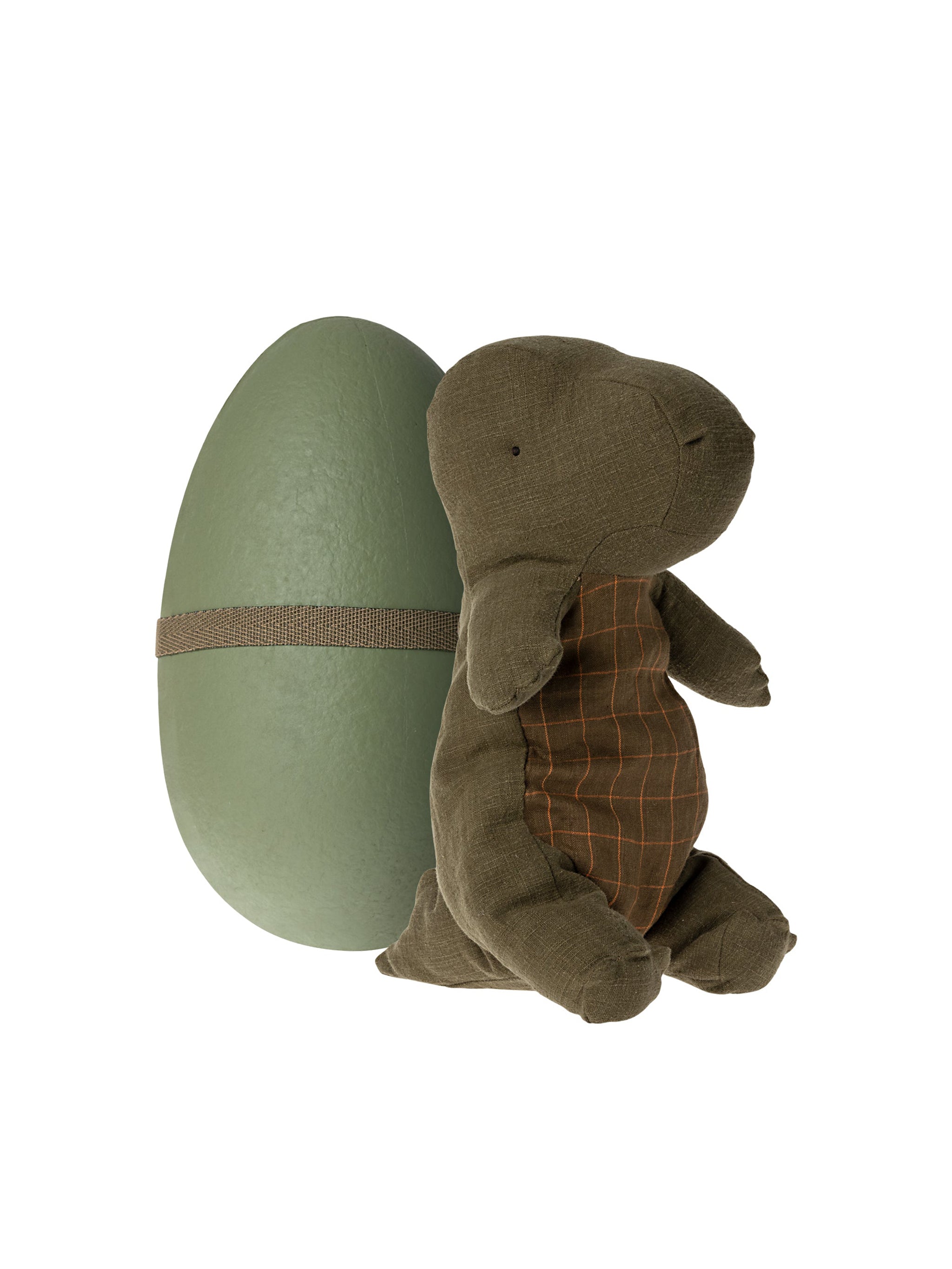 Maileg Gantosaurus in Forest Green Egg Medium | Toys