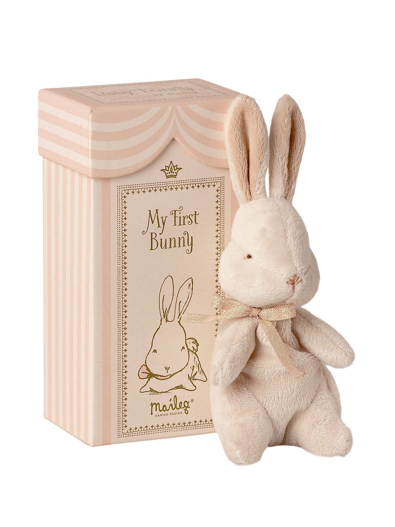 Maileg My First Bunny Dusty Rose Weston Table