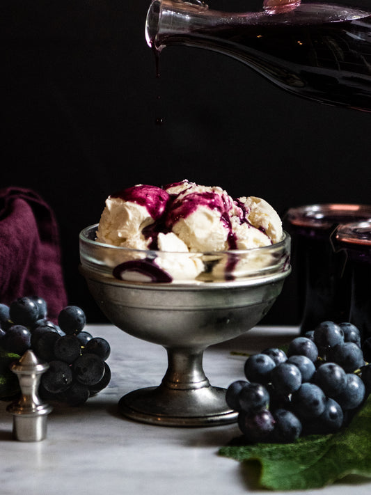 MATCH Pewter Dessert Dish with Glass Insert Weston Table