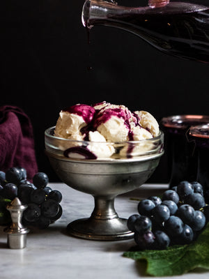  MATCH Pewter Dessert Dish with Glass Insert Weston Table 