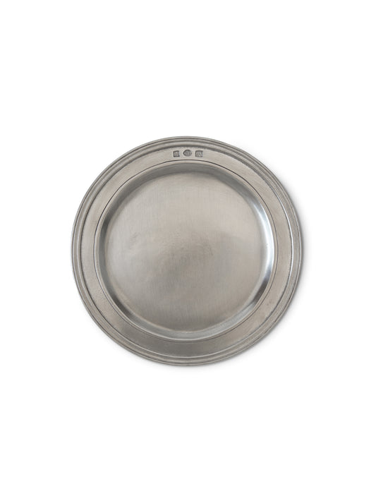 MATCH Pewter Gianna Bread Plate Weston Table