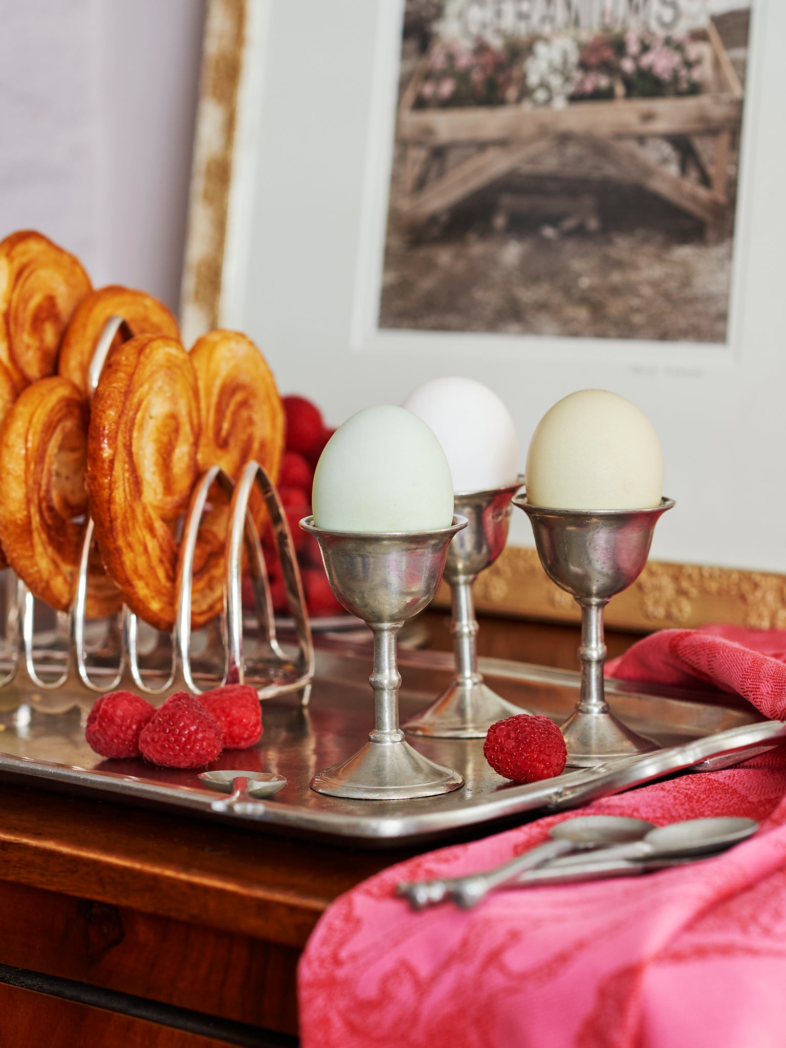 MATCH Pewter Pedestal Egg Cup Weston Table