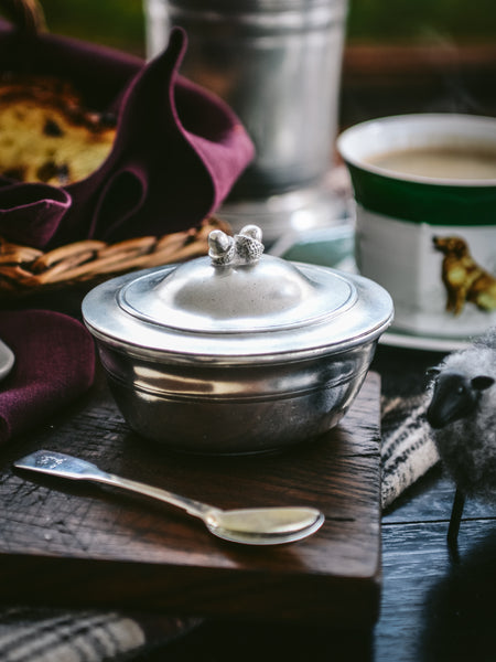 MATCH Pewter Pitcher w/Acorn Lid