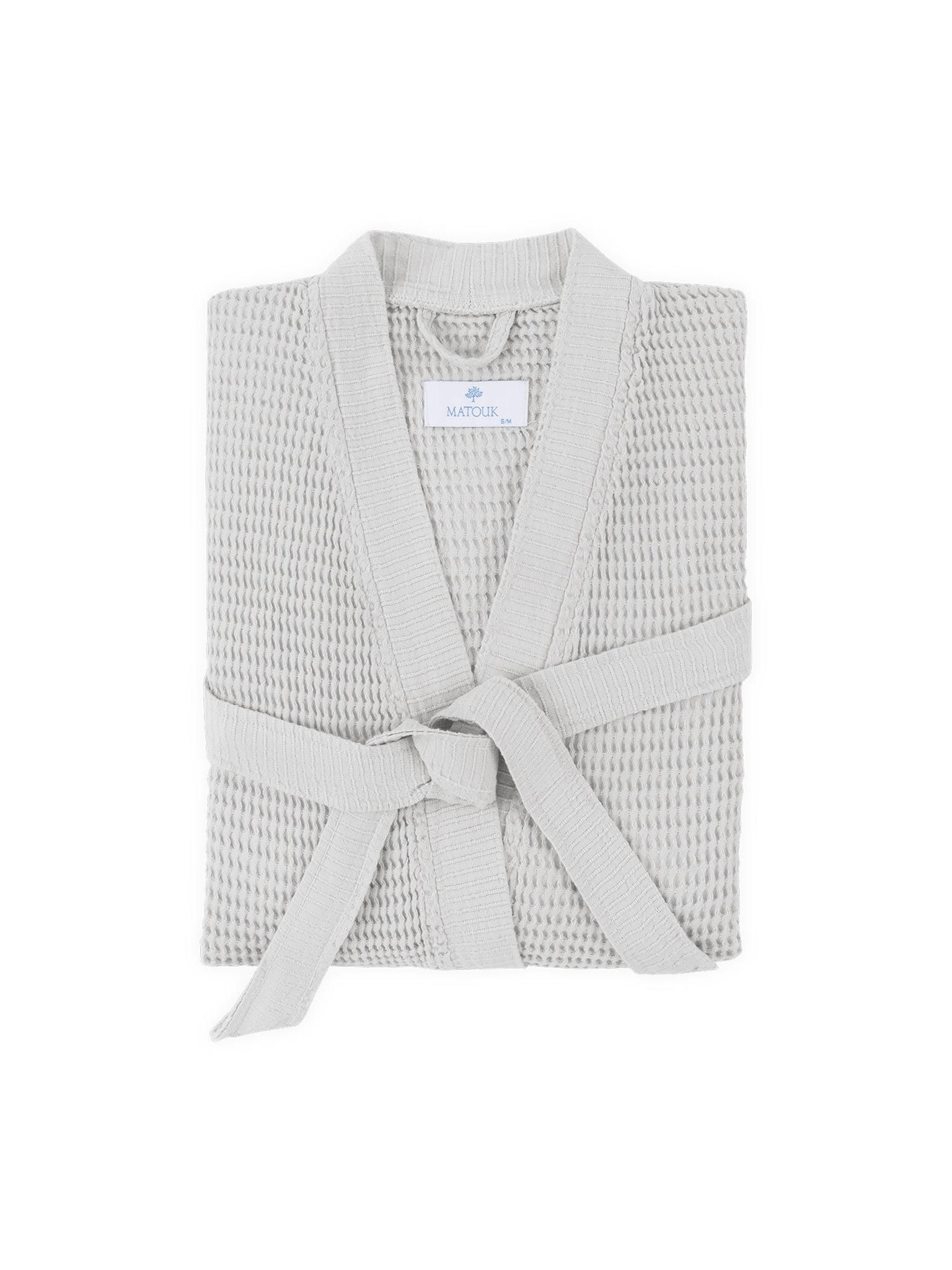 Matouk Kiran Bath Robe Silver Weston Table