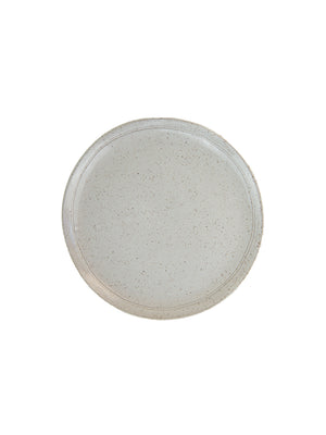  McQueen Pottery Speckled Dinner Plate 