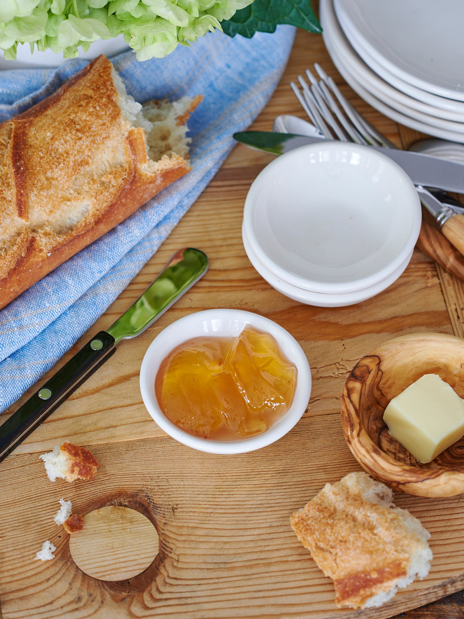 McQueen Pottery Ramekin Milk White Weston Table