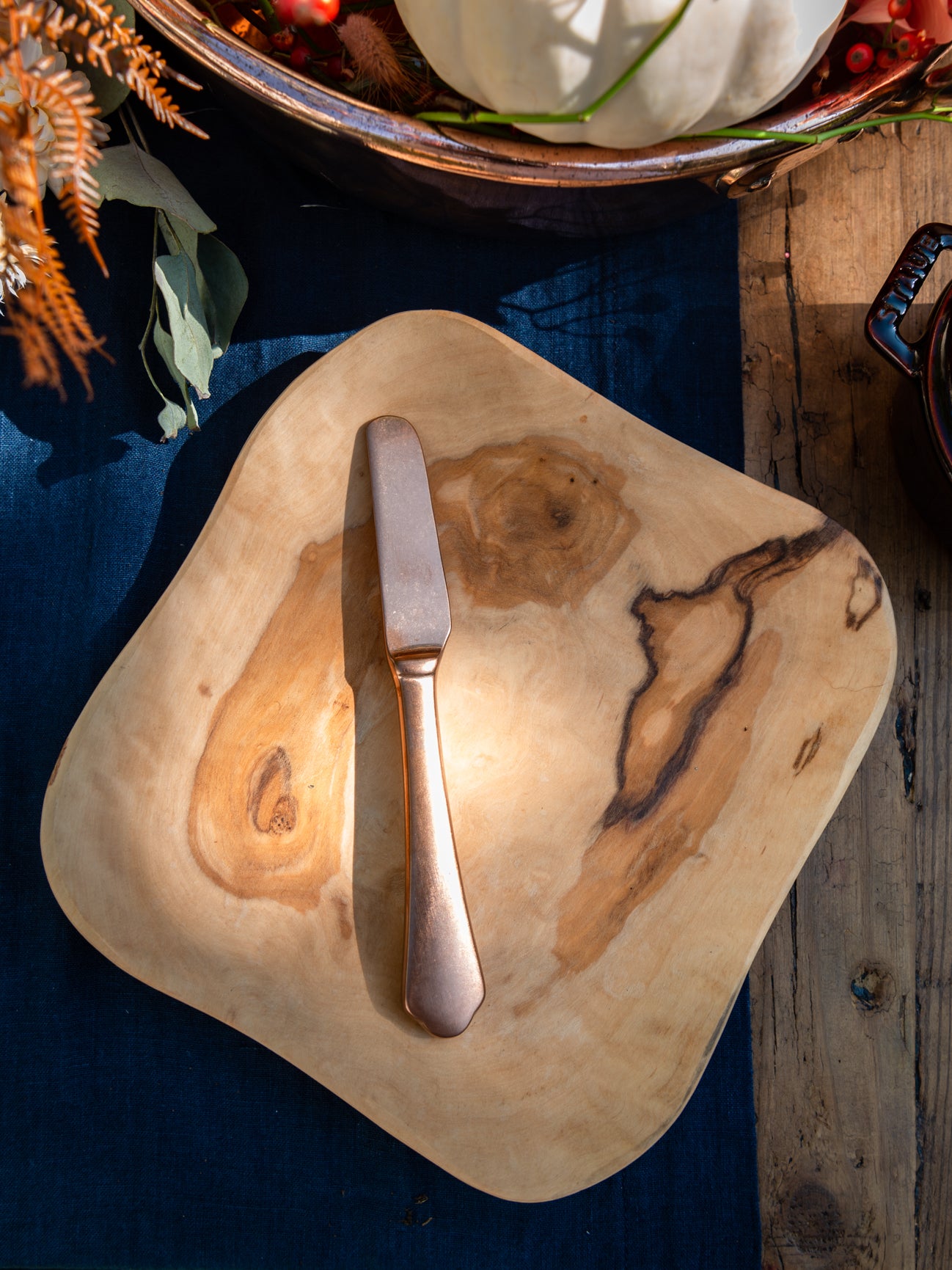 Mepra Vintage Bronze Pewter Butter Knife Weston Table