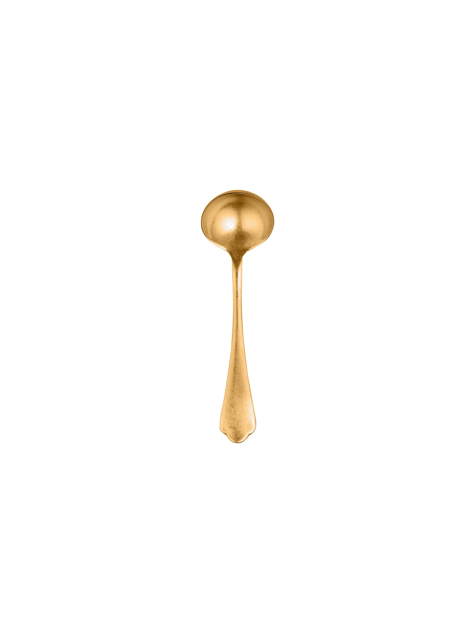 Mepra Vintage Gold Pewter Sauce Spoon Weston Table