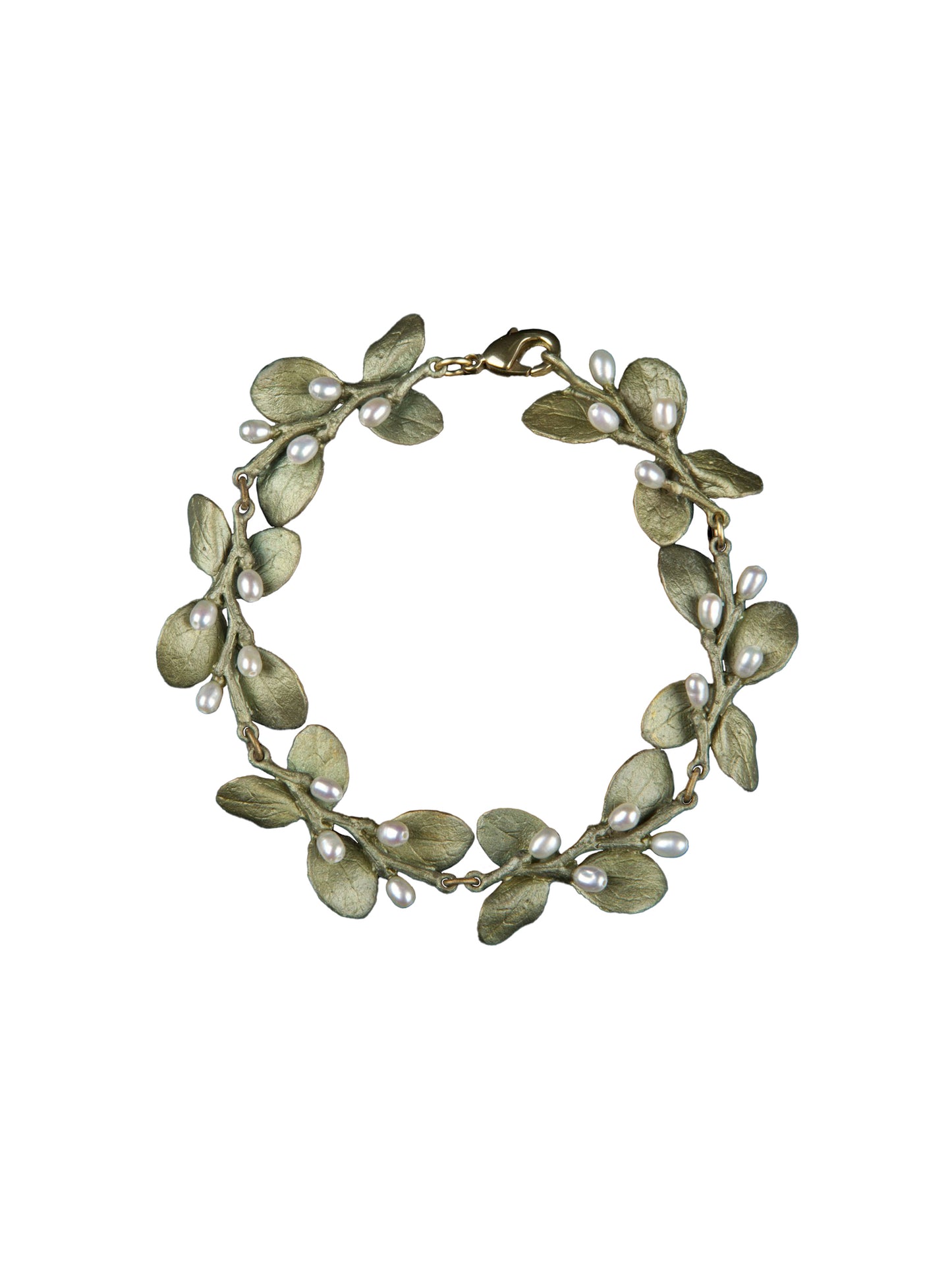 Michael Michaud Irish Thorn Leaves Jewelry Collection Bracelet Weston Table
