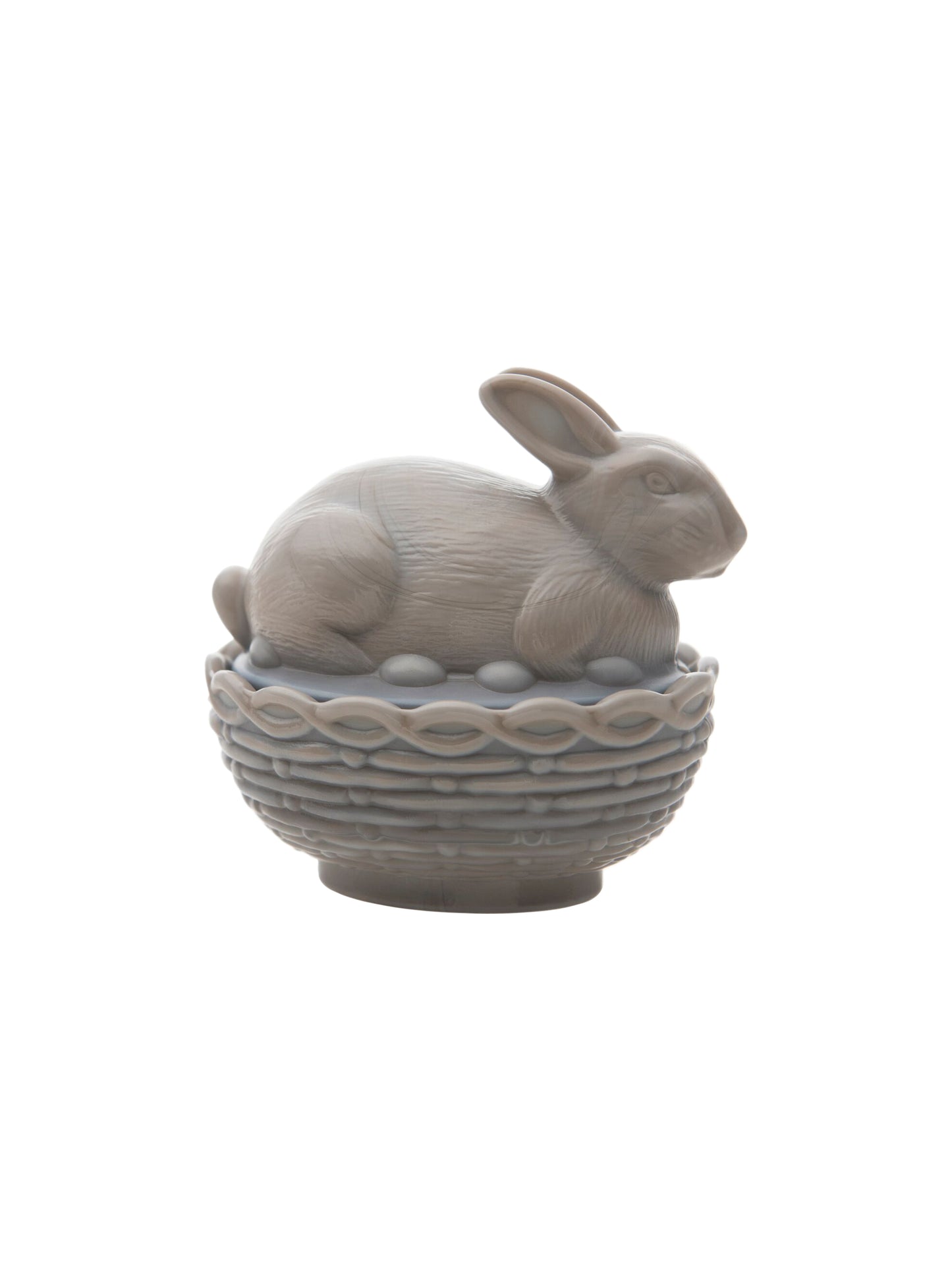 Mosser Marble Milk Glass Bunny Weston Table