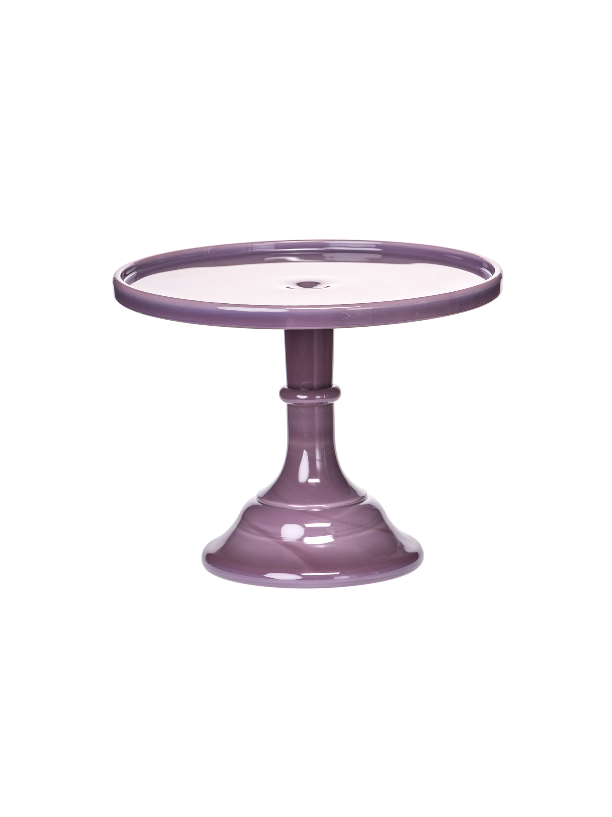 Mosser Purple Glass Cake Stand Weston Table