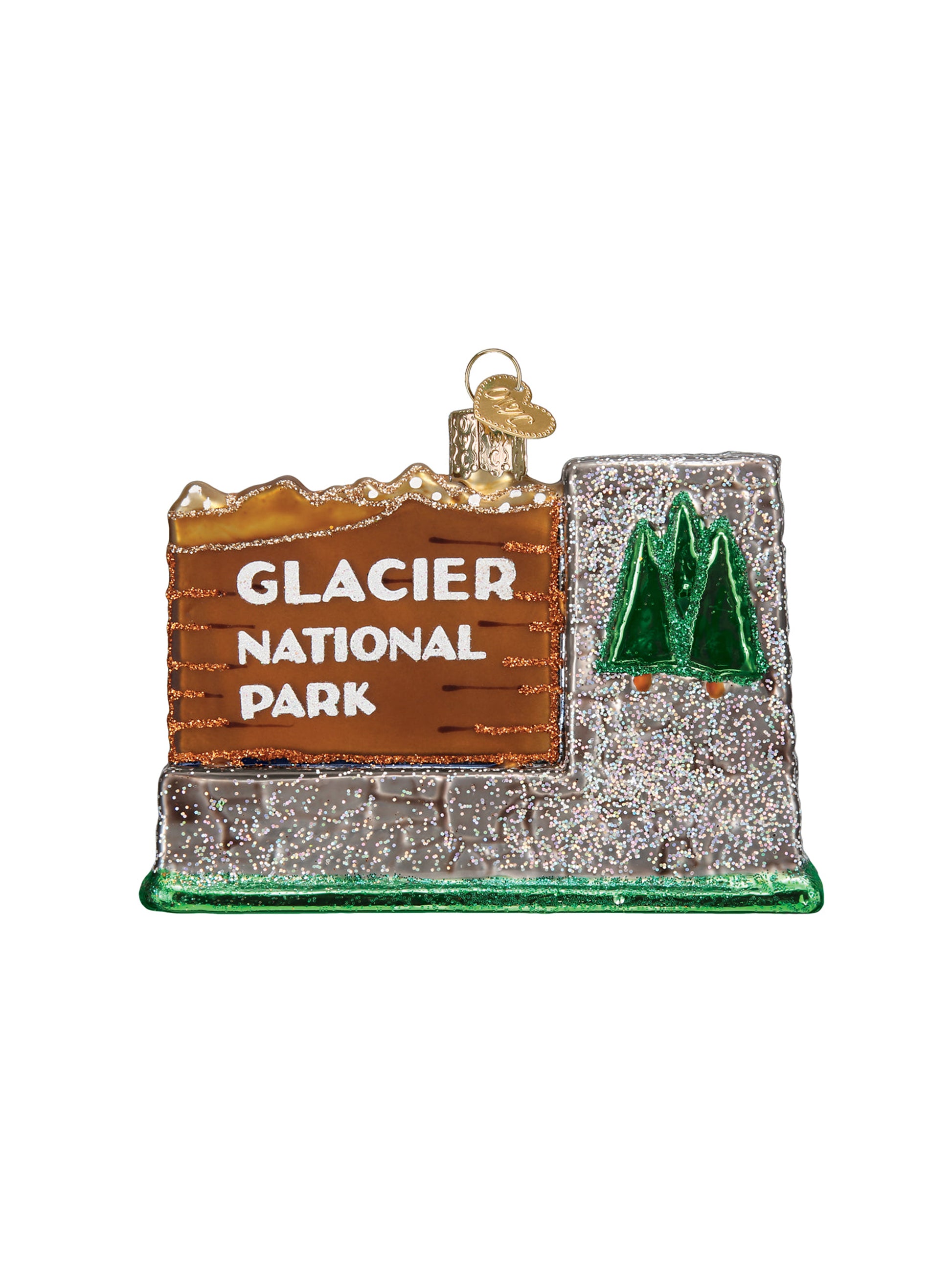 National Parks Ornaments Glacier Weston Table