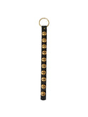 New England Bells Traditional Strap Collection Brass Bells Black Strap Weston Table