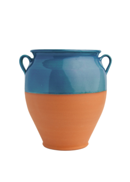 New York Stoneware Confit Jar Denim