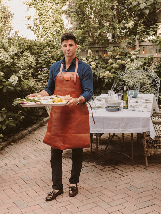 OFYR Leather Apron Weston Table