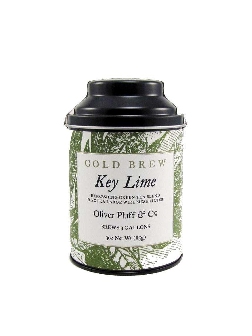Oliver Pluff & Co. Key Lime Cold Brew Tea Weston Table
