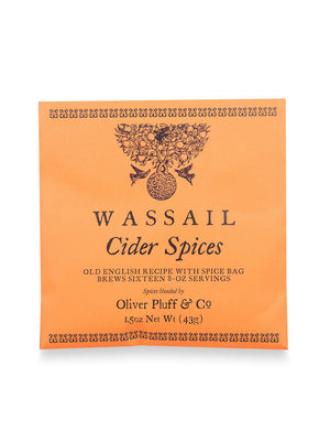  Oliver Pluff & Co. Cider Spices Wassail Weston Table 
