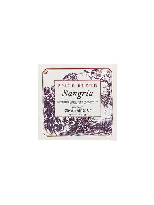 Oliver Pluff and Co Sangria Spice Blend Weston Table