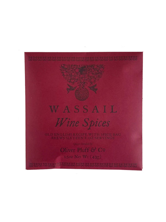 Oliver Pluff & Co. Wine Spices Wassail Weston Table