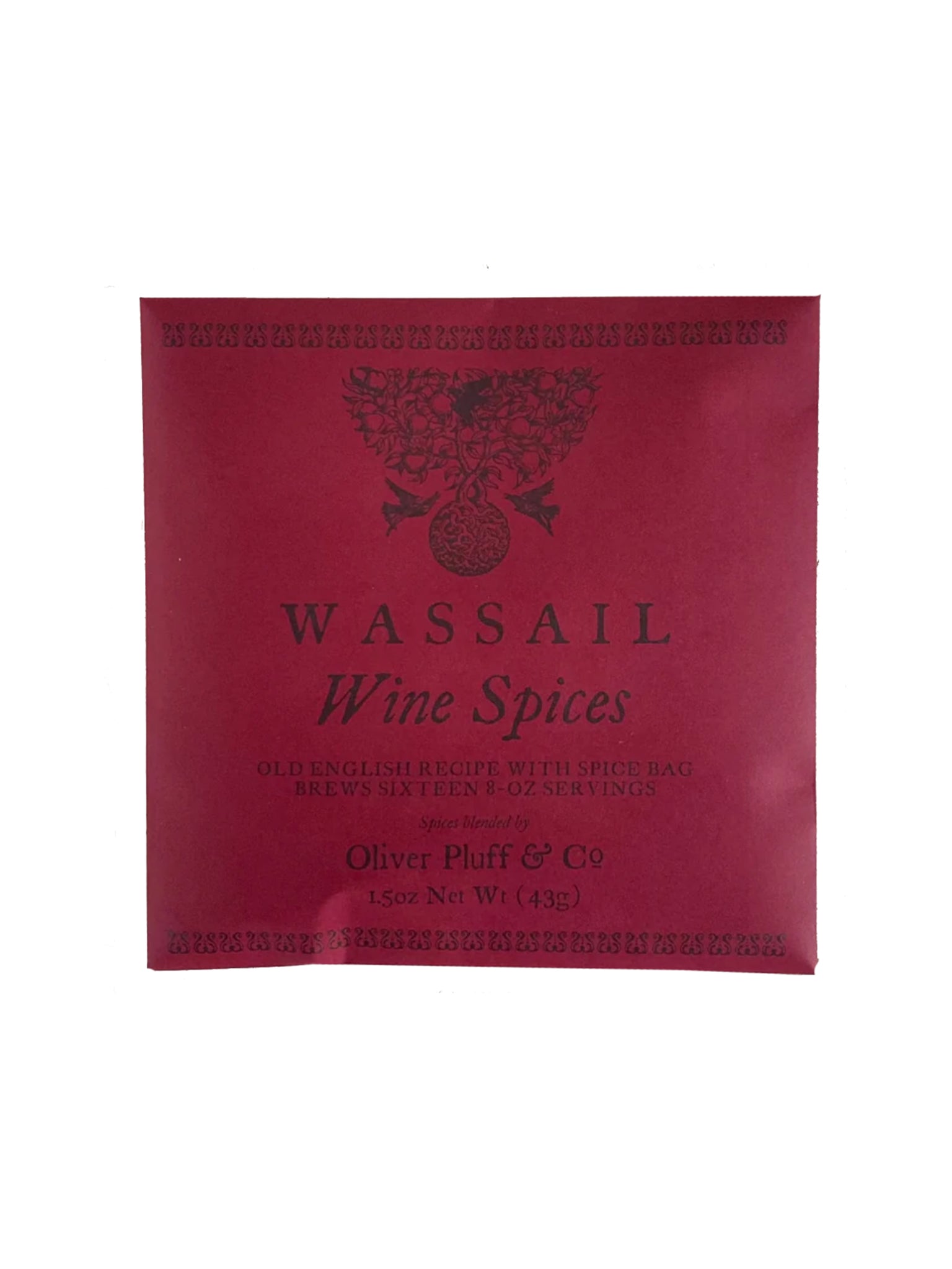 Oliver Pluff & Co. Wine Spices Wassail Weston Table
