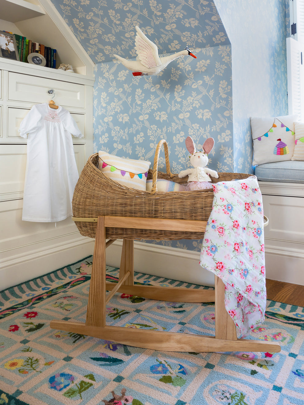 Shop the Olli Ella Lyra Moses Basket at Weston Table