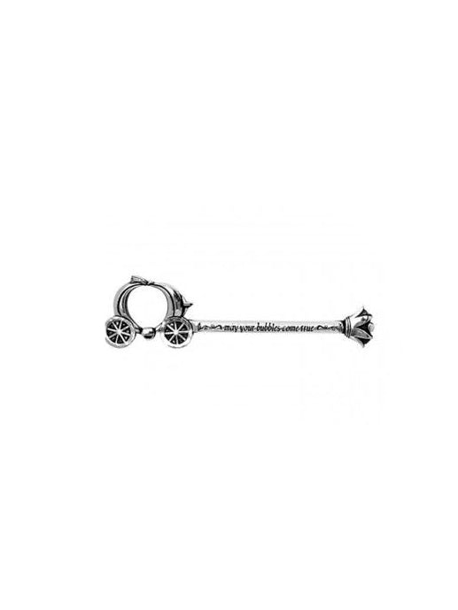 Pumpkin Coach Pewter Bubble Wand Weston Table