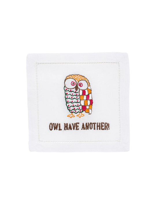 Owl Have Another Cocktail Napkin Set Weston Table
