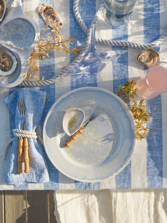 Pearl Oyster Dinner Plate Weston Table