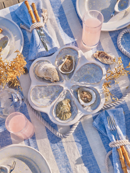 Pearl Oyster Plate Weston Table