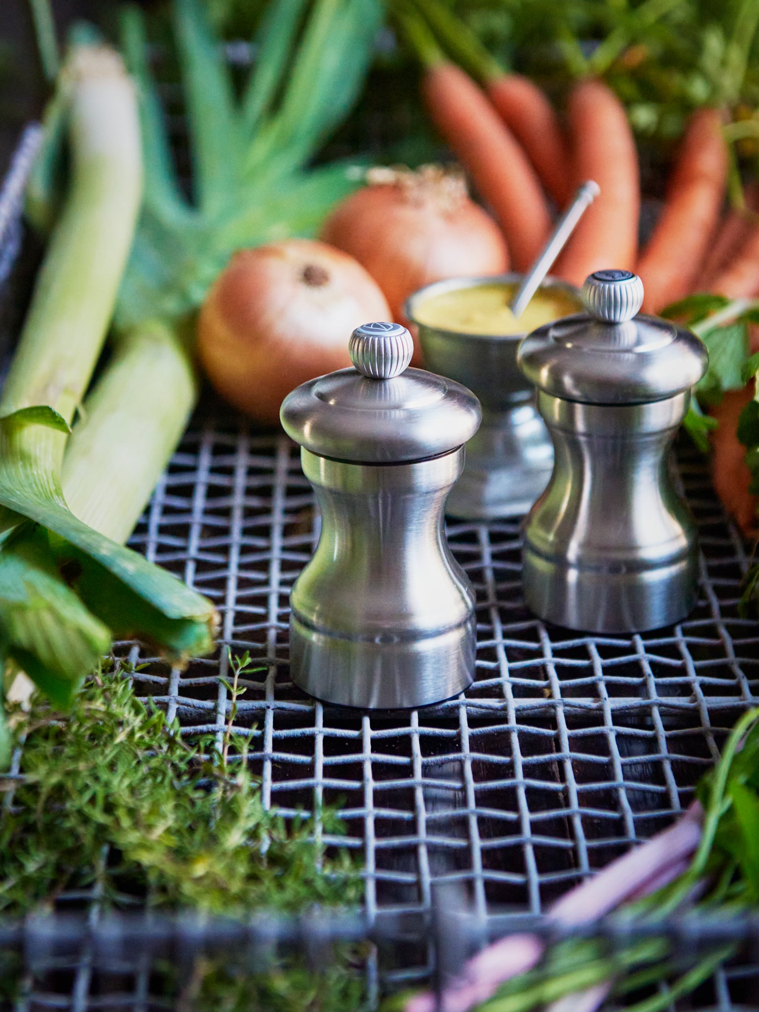 Peugeot Bistro Chef Salt Mill & Pepper Grinder Weston Table