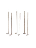 Pewter Golf Club Cocktail Stirrers Weston Table
