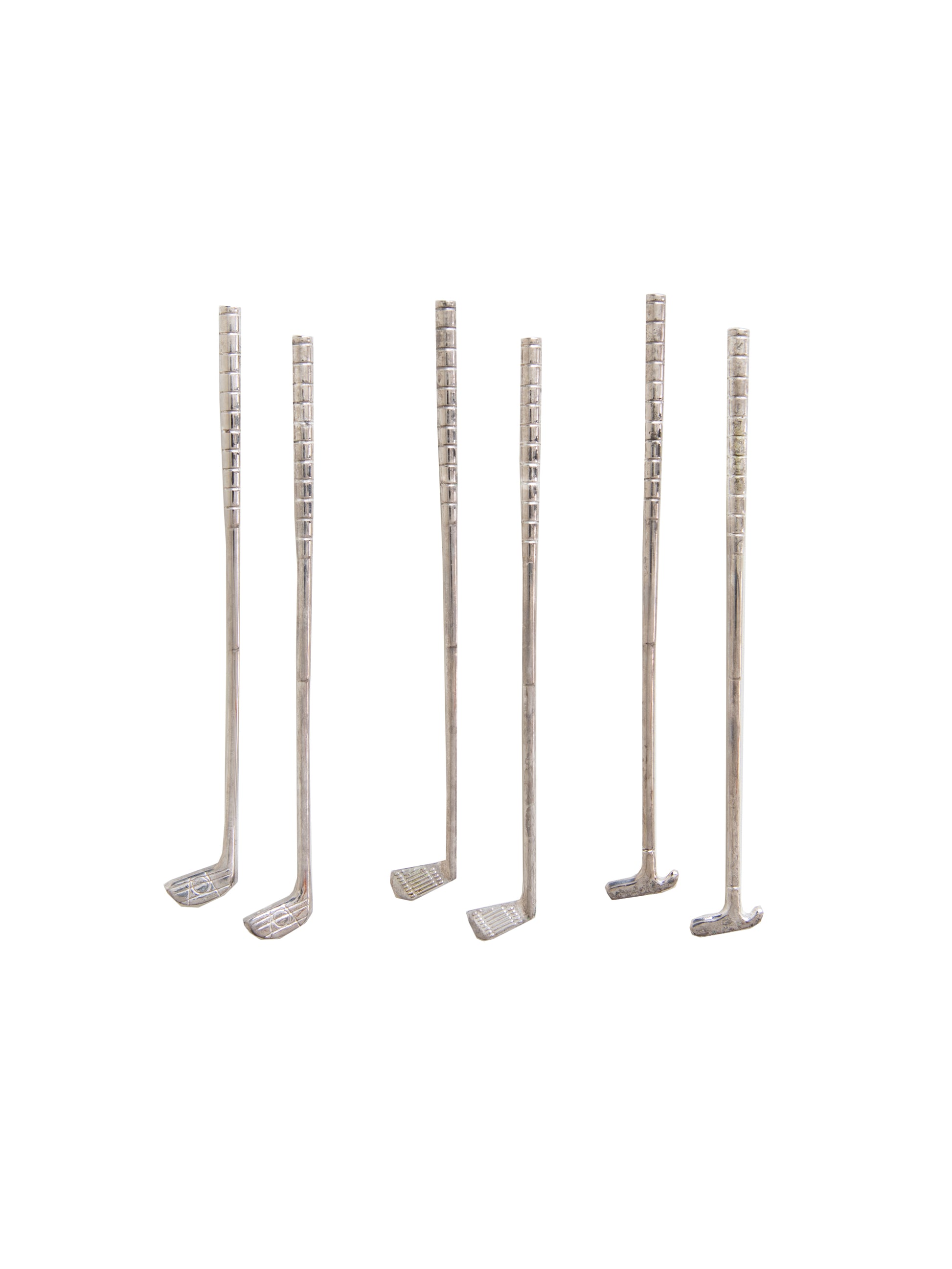 Pewter Golf Club Cocktail Stirrers Weston Table