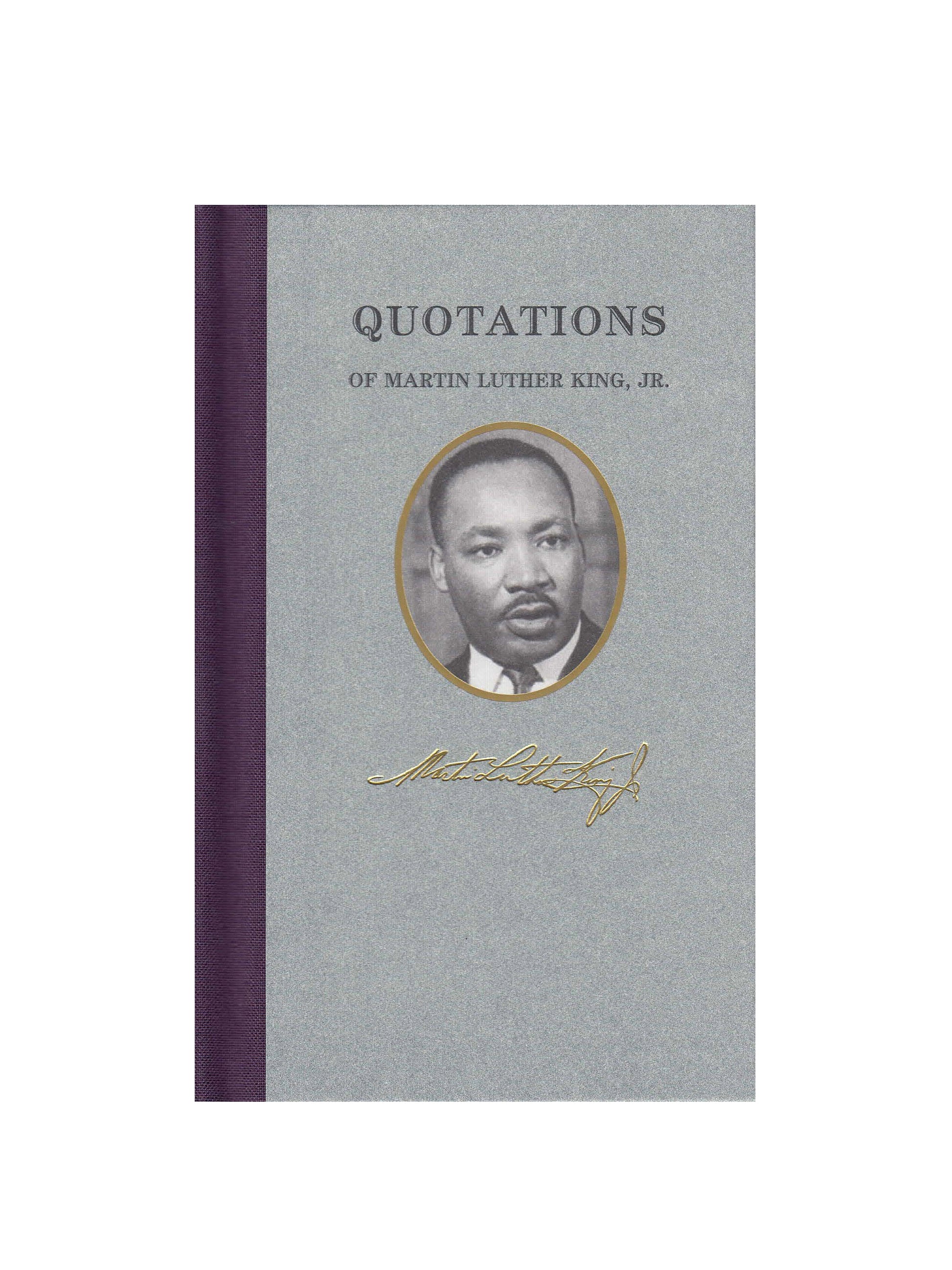 Pocket-Sized Collection of Quotations Martin Luther King Jr. Weston Table