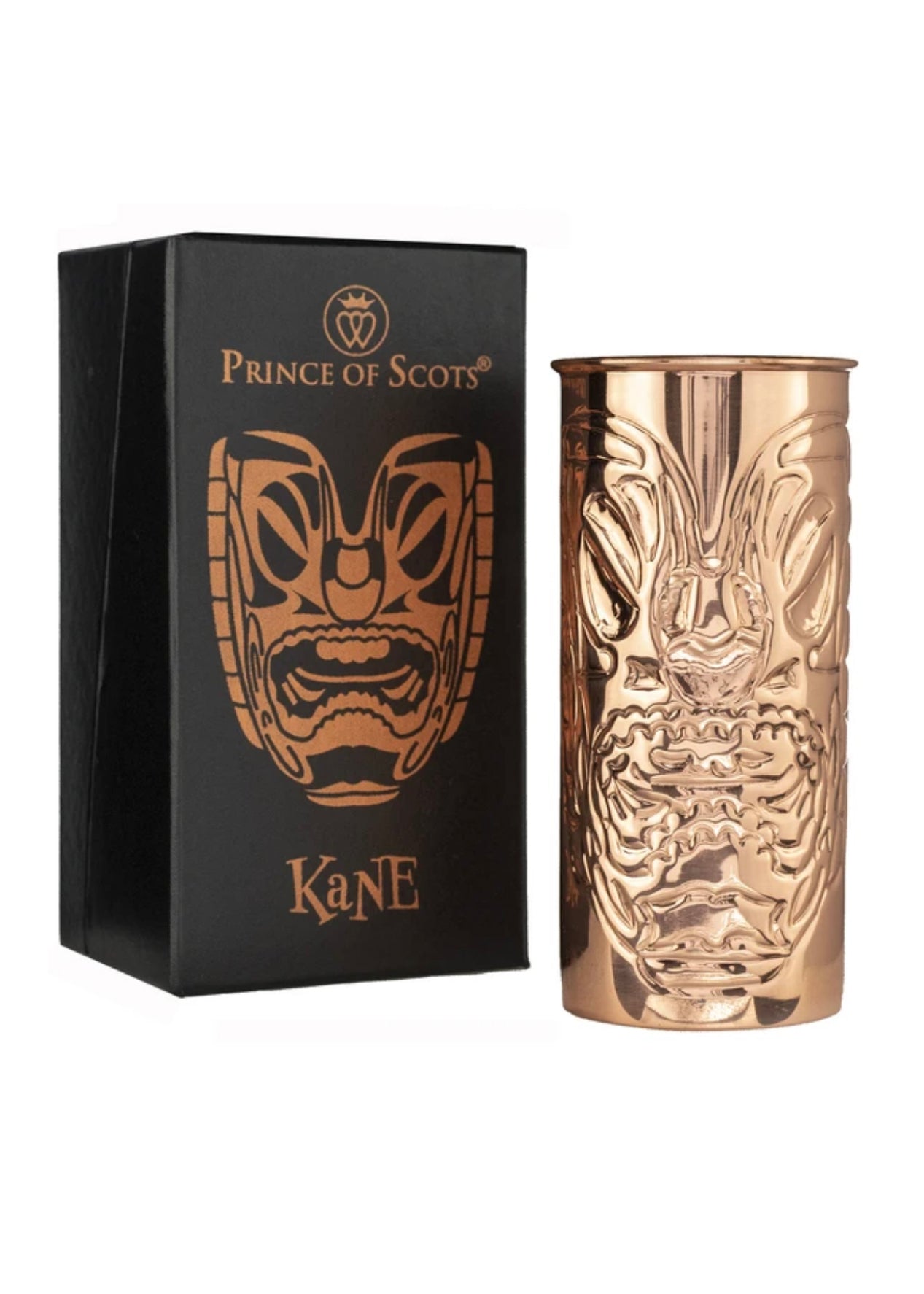 The Legends of Hawaii Copper Tiki Mugs Kane Weston Table