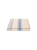 Provence Linen Collection Flax and Blue Stripe Weston Table