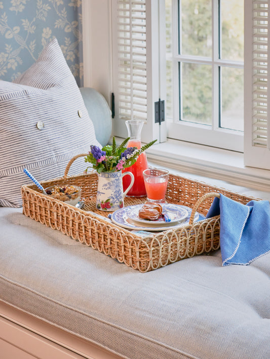 Provence Rattan Tray Weston Table